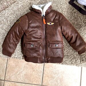 LITTLE ME Aviator Flight Bomber Jacket